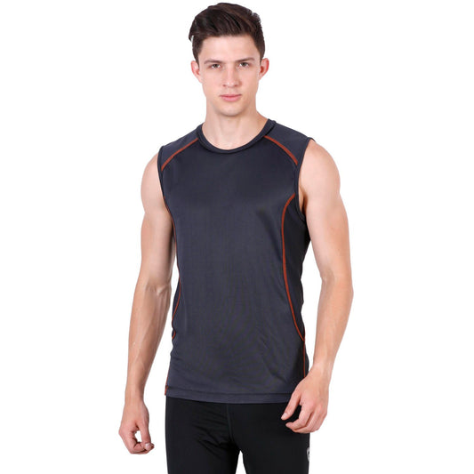 ARMR Men’s Charcoal/Rust SPORT PERFORMANCE SINGLET