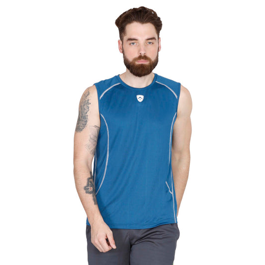 ARMR Men’s Teal/Ecru SPORT PERFORMANCE SINGLET