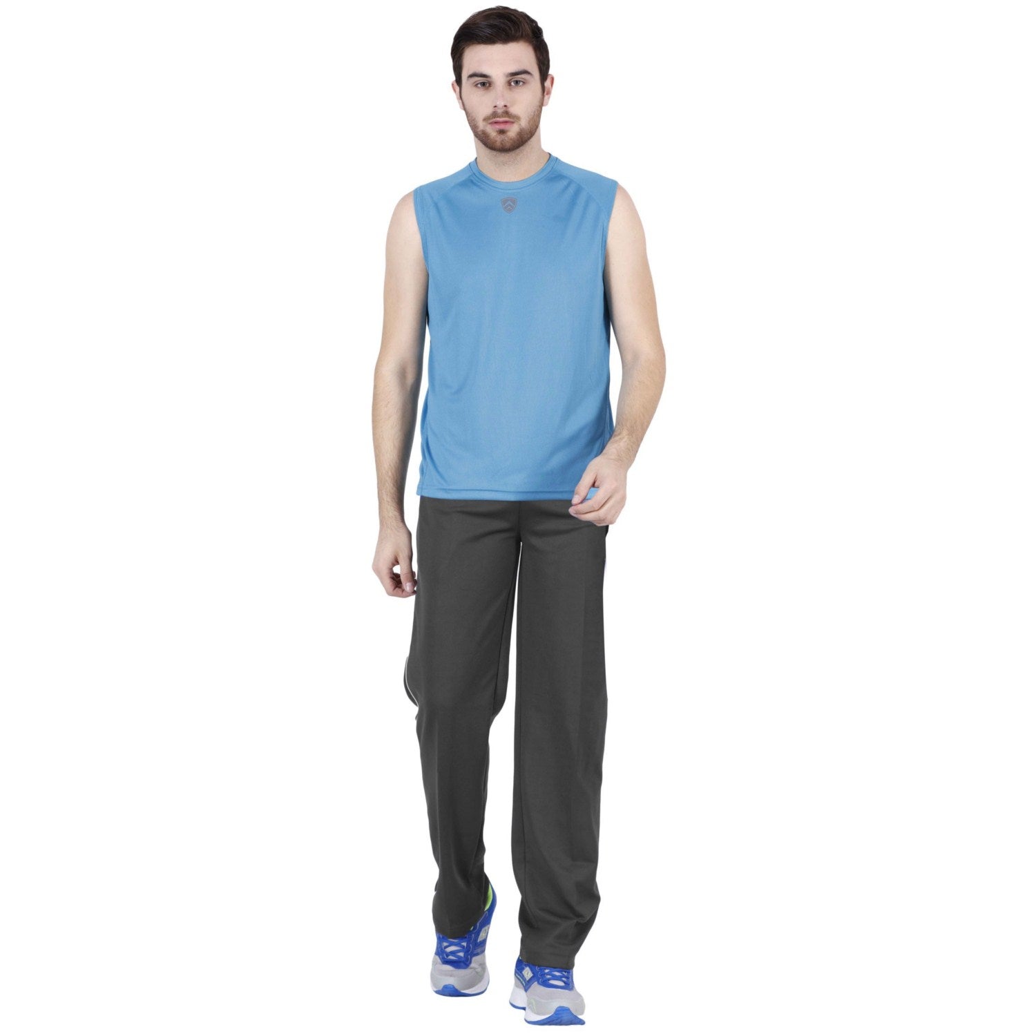 ARMR Mens Sky Blue SPORT SLEEVELESS TEE