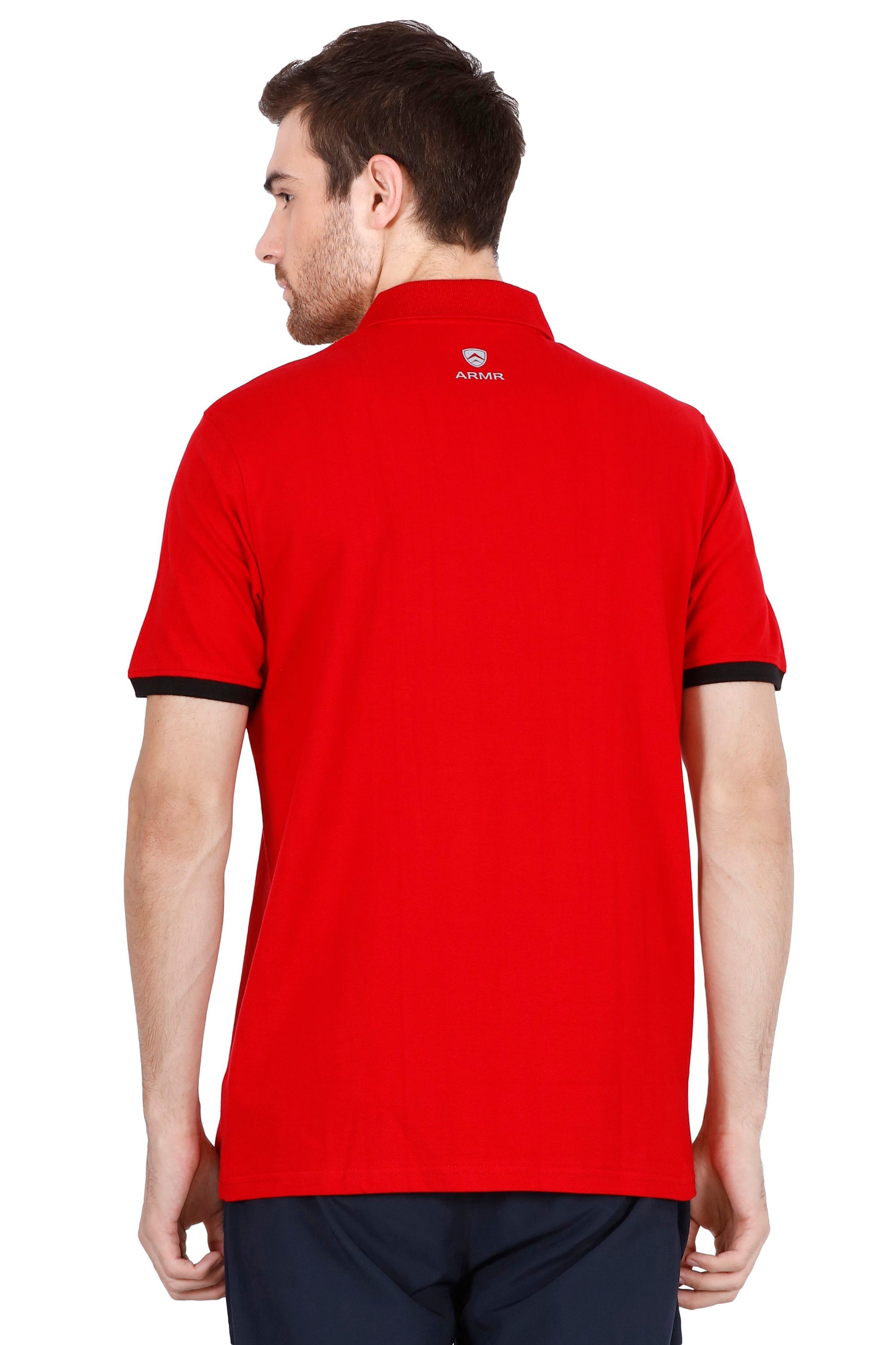 BENGALURU BULLS RED PREMIUM POLO TEE 
