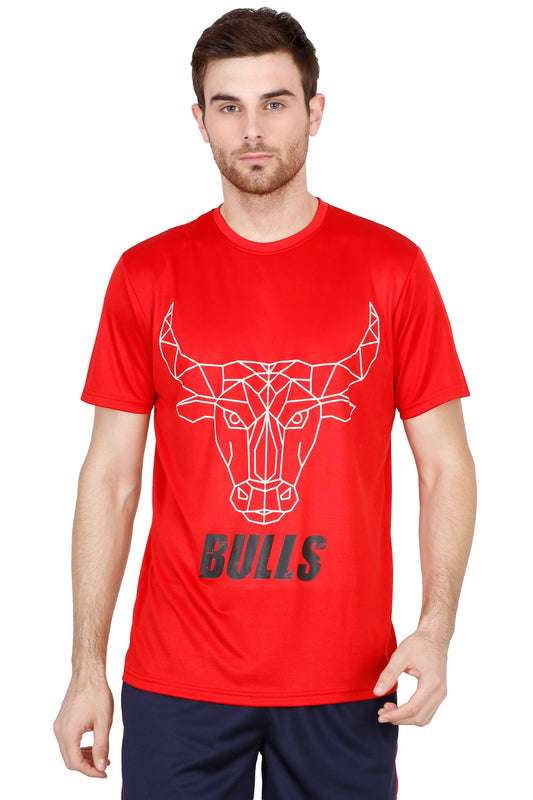 BENGALURU BULLS RED SUPER FAN TEE 