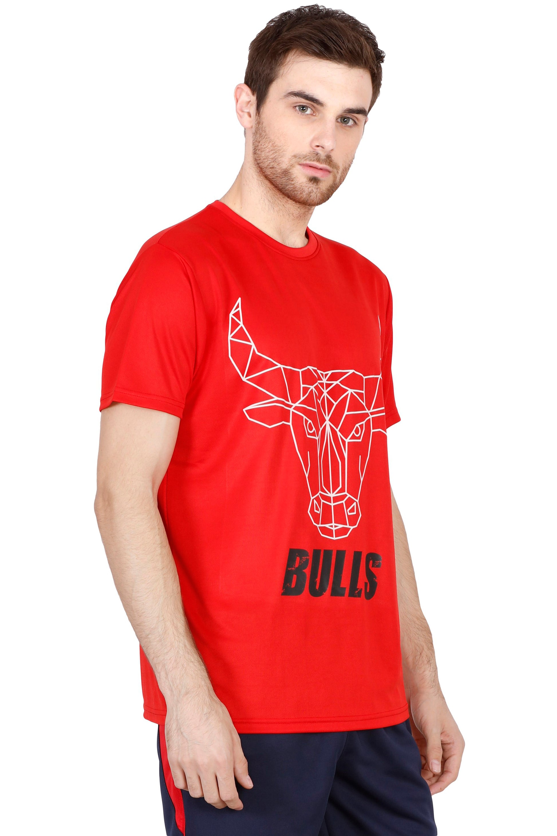 BENGALURU BULLS RED SUPER FAN TEE 