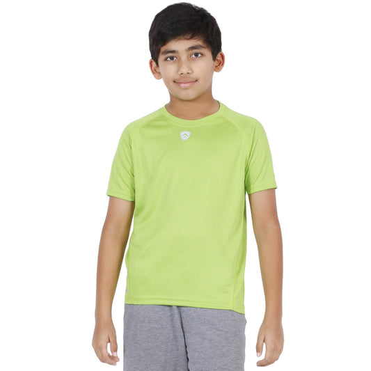 ARMR Junior Neon Green SPORT CREW NECK TEE