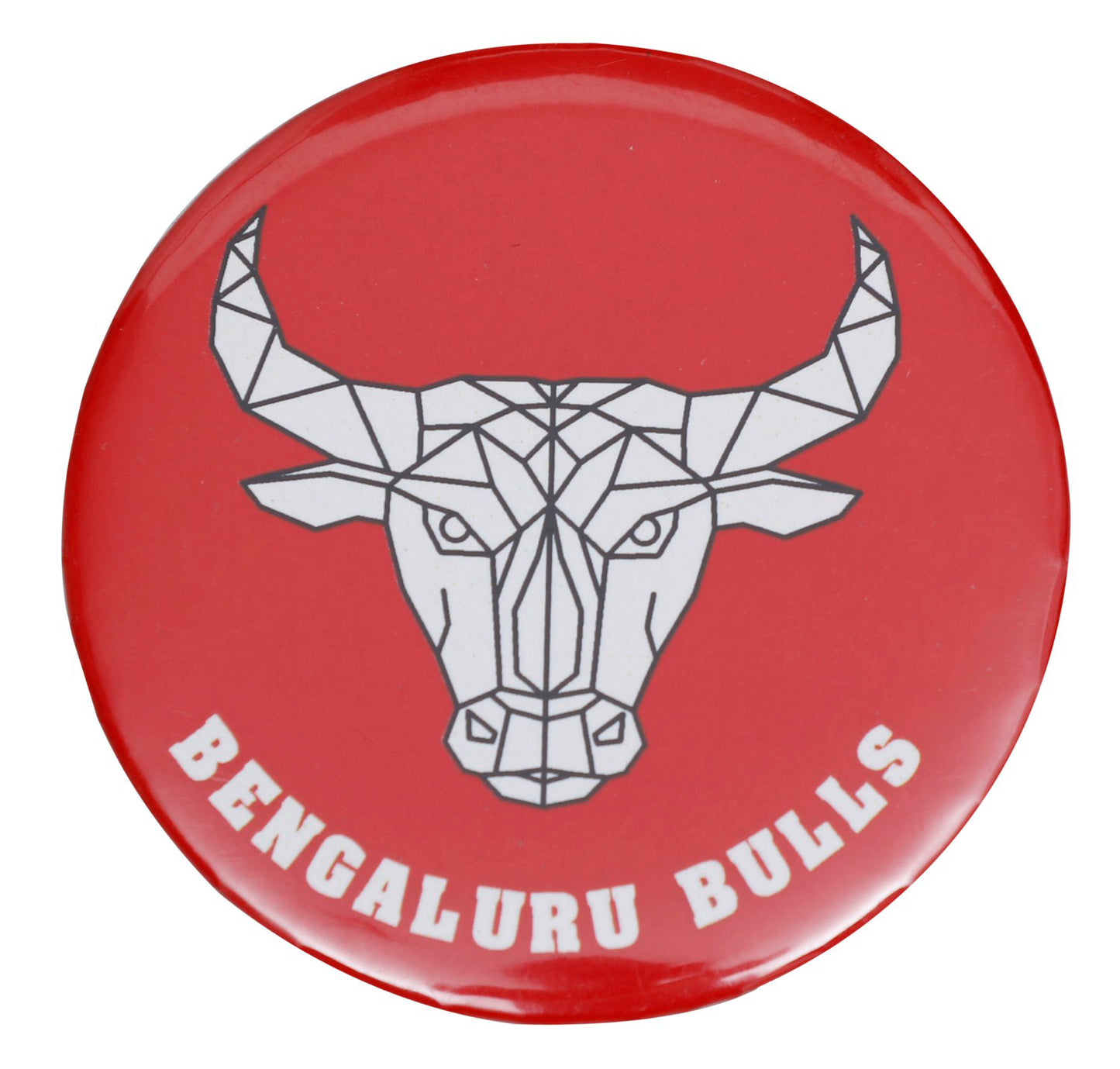 BENGALURU BULLS BRANDED RED PIN BADGE