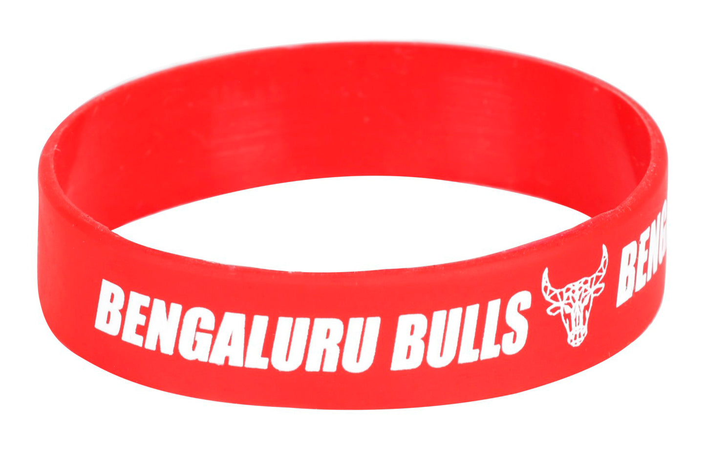 BENGALURU BULLS BRANDED RED SILICON BAND