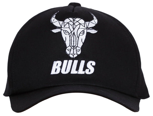 BENGALURU BULLS BRANDED BLACK FAN CAP