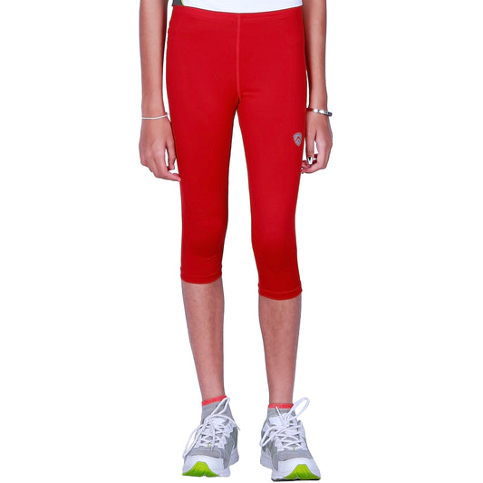 ARMR Junior Women RED SKYN 3/4th Capris