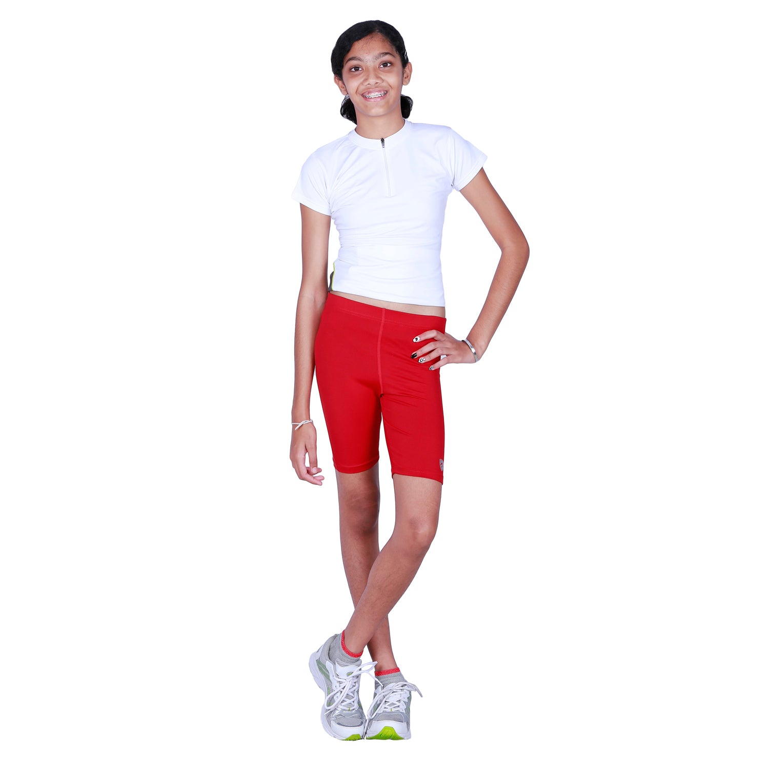 ARMR Junior Unisex RED SKYN Cycling Shorts