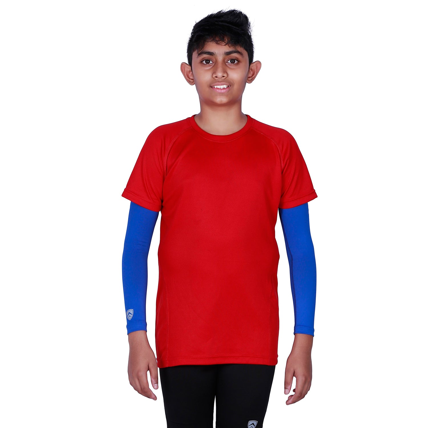 ARMR Junior Unisex Pair of 2 ROYAL BLUE SKYN Arm Sleeves