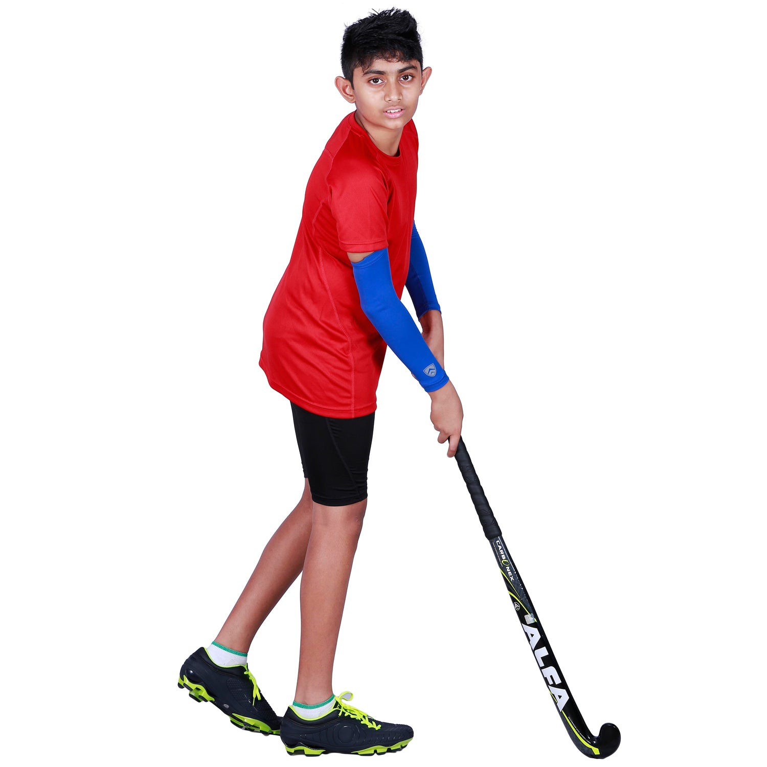 ARMR Junior Unisex Pair of 2 ROYAL BLUE SKYN Arm Sleeves