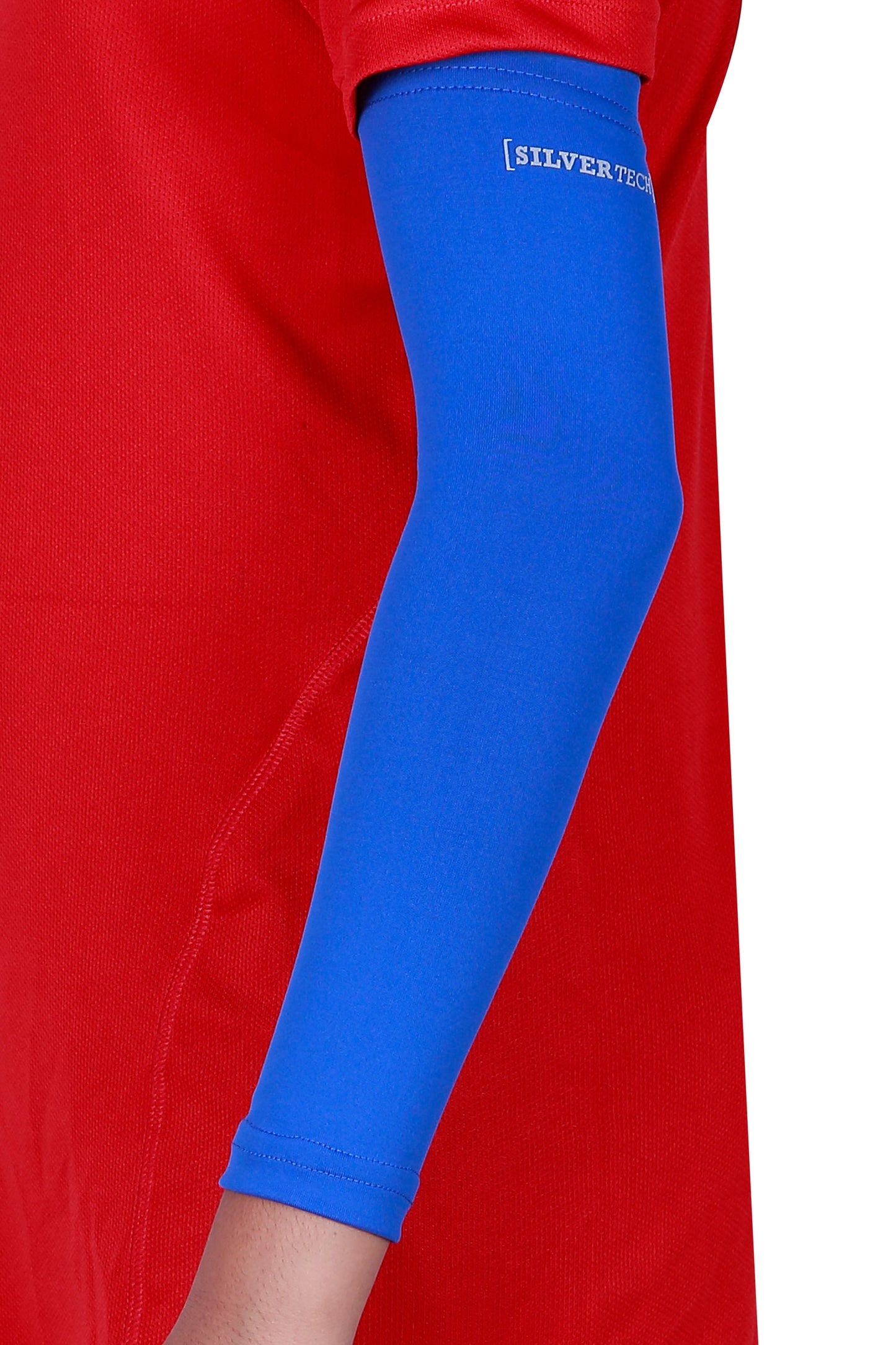 ARMR Junior Unisex Pair of 2 ROYAL BLUE SKYN Arm Sleeves