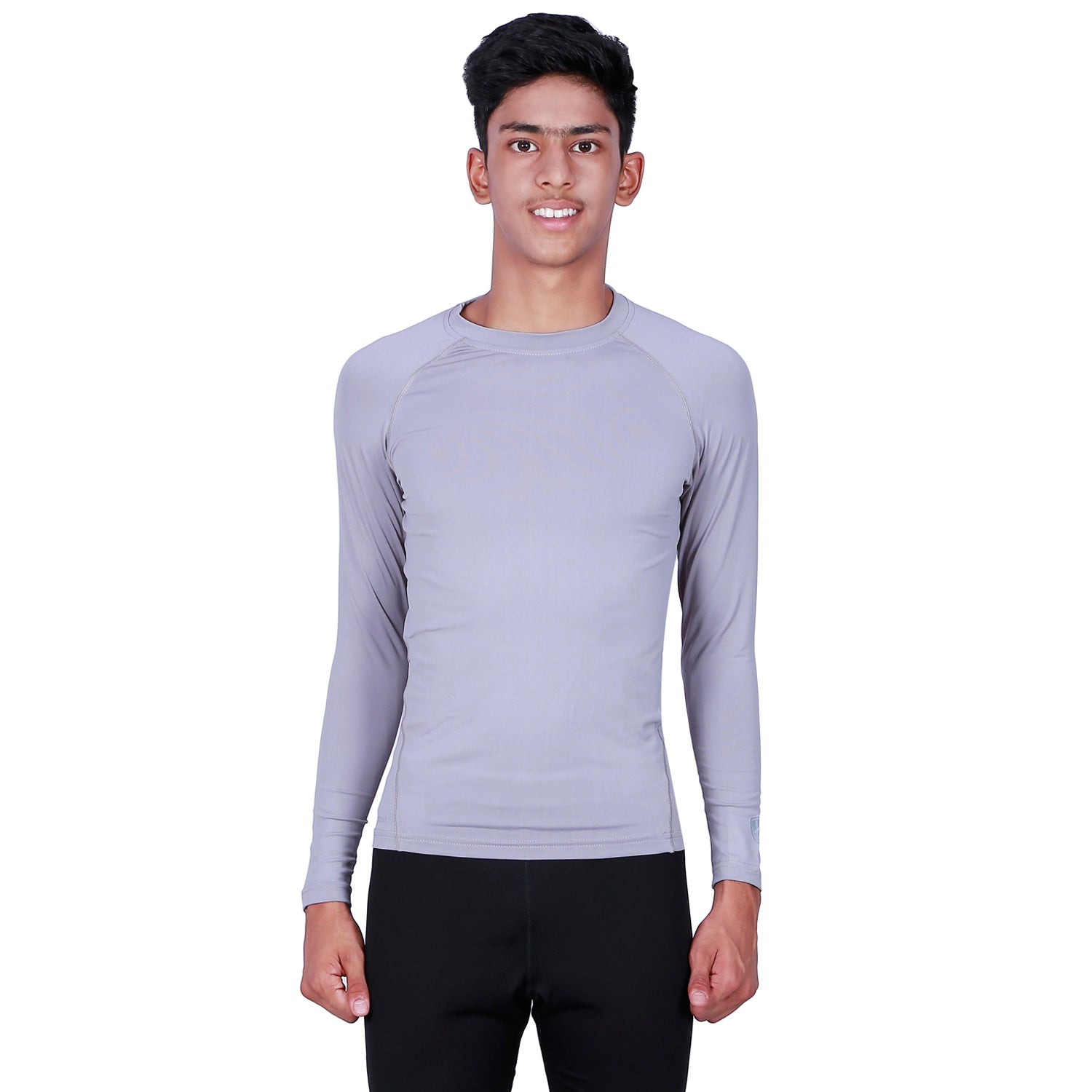 ARMR Junior Unisex GREY SKYN Full-Sleeve T-shirt