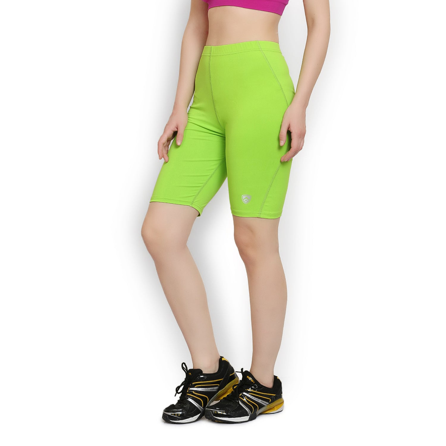 ARMR Unisex NEON GREEN SKYN Cycling Shorts