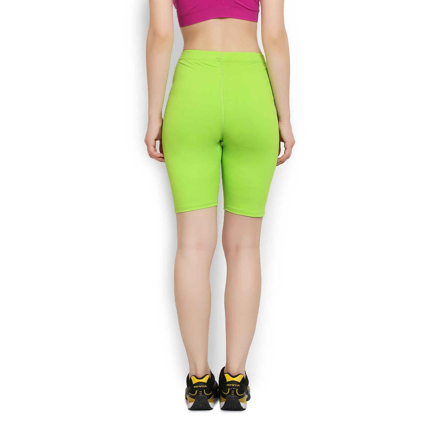 ARMR Unisex NEON GREEN SKYN Cycling Shorts