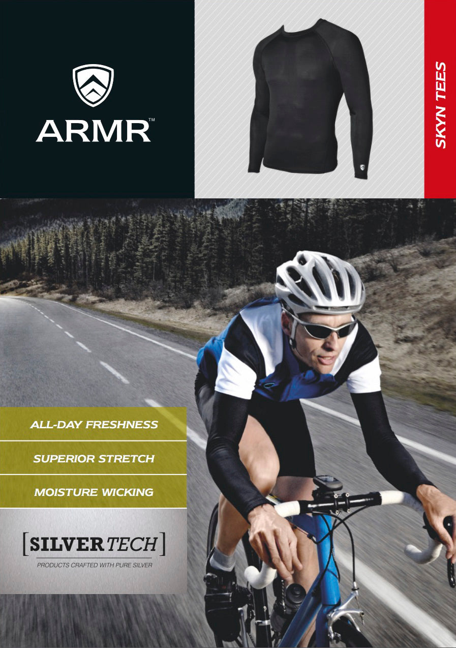 ARMR Unisex BLACK SKYN Full-Sleeve T-shirt