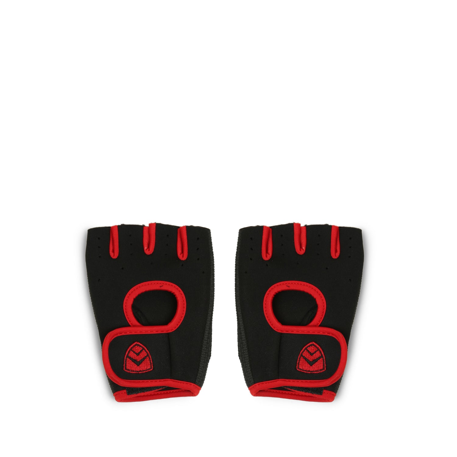 ARMR Unisex BLACK/RED SPORT Adjustable GLOVES 