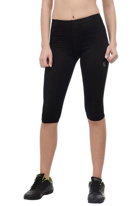 ARMR Women BLACK SKYN 3/4th Capris